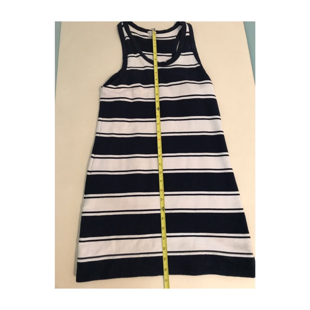 J Crew striped navy summer dress